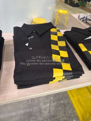 コムデギャルソン×オニツカタイガー バイアス シャツ