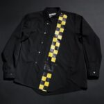 コムデギャルソン×オニツカタイガー バイアス シャツ