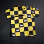 コムデギャルソン×オニツカタイガー ガーメント プリント 半袖Tシャツ