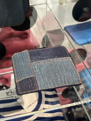 コムデギャルソン SA3100DP デニム ポケット-L字型ミニ財布・コインケース・小銭入れ