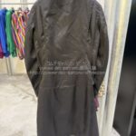 ブラック コムデギャルソン ロング ライダイーズ ジャケット-26SS