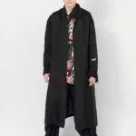 ブラック コムデギャルソン スタッフ コート-26SS