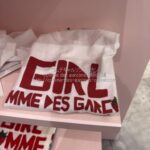 コムデギャルソンガール ウェストフォール 限定 ロゴTシャツ-26SS