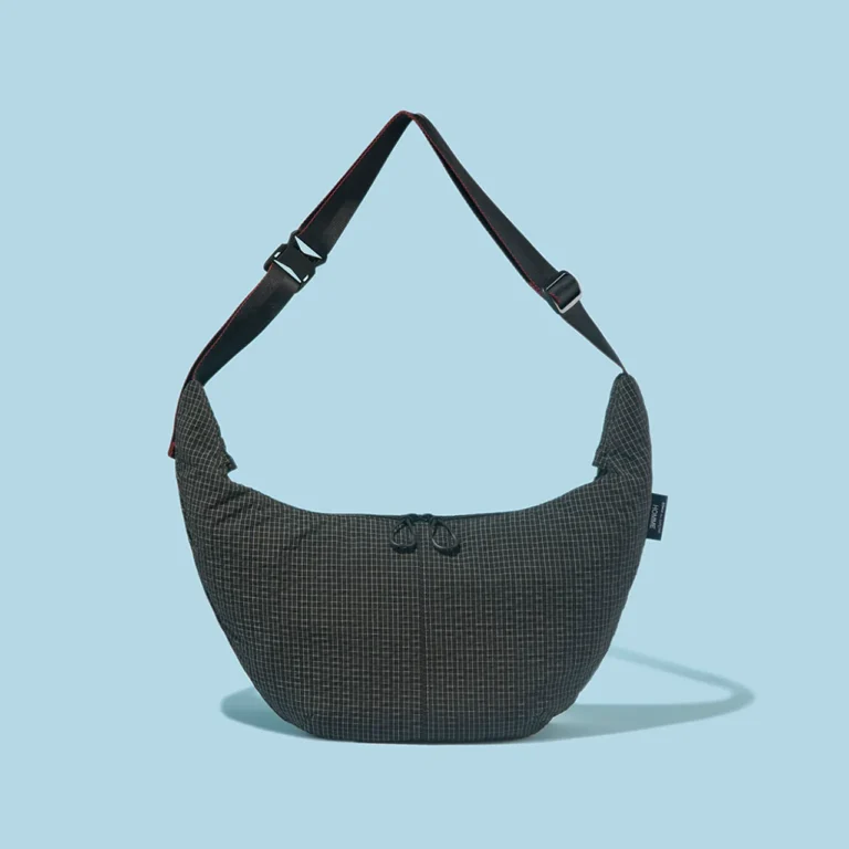 コムデギャルソンオム バナナバッグ-グリッドチェック-26SS