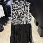 ブラック コムデギャルソン ノースリーブワンピース-26SS