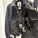 コムデギャルソンCDG ポリエステル縮絨 ZIPブルゾン-コムデギャルソンオム復刻品
