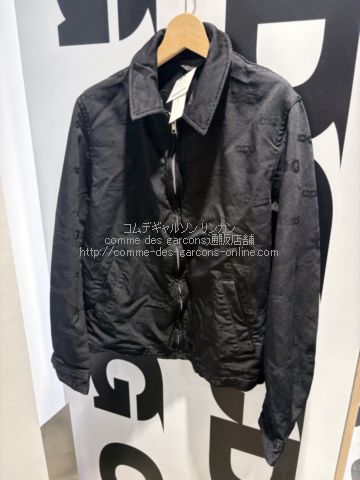 コムデギャルソンCDG ポリエステル縮絨 ZIPブルゾン-コムデギャルソンオム復刻品