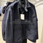 コムデギャルソンオム 綿エステルチェック3層 ブルゾン-26SS