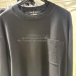 コムデギャルソンオム コットンウール 胸ポケット ニット-26SS
