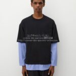 コムデギャルソンオム シャツレイヤードTシャツ-26SS