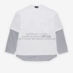 コムデギャルソンオム シャツレイヤードTシャツ-26SS