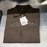 コムデギャルソンオム コットン チェックZIPシャツ-26SS