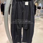 コムデギャルソンオム 綿デニム製品洗 カーブパンツ-26SS