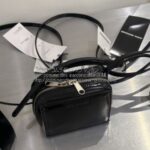 ジュンヤ・ワタナベ スプリットレザー コンパクト ショルダーバッグ-26SS