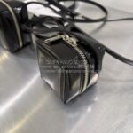 ジュンヤ・ワタナベ スプリットレザー 超ミニ ショルダーバッグ-26SS