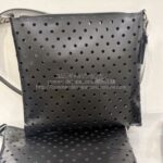 ジュンヤ・ワタナベ ステアガラスパンチング加工ハンドバッグ-26SS