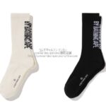 ア ベイシング エイプ × コムデギャルソン大阪-ロゴ・ソックス-26SS