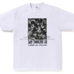 コムデギャルソン大阪 X BAPE®︎-26SS-CAMO BOX Tシャツ-白