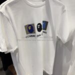 ア ベイシング エイプ × コムデギャルソン大阪-26SS-SCREEN Tシャツ-白