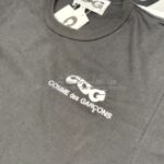 コムデギャルソンCDG ウェーブロゴ ワンポイント 長袖Tシャツ-ロンT-26SS