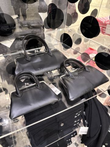 コムデギャルソン ハンドル付きがま口財布 クラスプハンドルズ