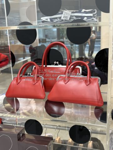 コムデギャルソン ハンドル付きがま口財布 クラスプハンドルズ