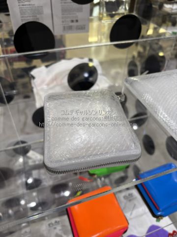 コムデギャルソン スネイク トランスパレント SA2100ST-二つ折り財布