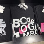 ブラック コムデギャルソン ナイキ限定Tシャツ-1R-T101-26AW