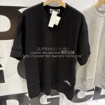 コムデギャルソンCDG オーバーサイズ ドッキングTシャツ