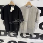 コムデギャルソンCDG オーバーサイズ ドッキングTシャツ