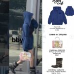 ILLIT MOKA愛用バッグ-コムデギャルソンガール 高橋真琴“少女画”バッグ-白-26AW