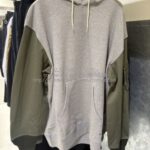 コムデギャルソンオム ミリタリーミックス スエットフーディー-26AW