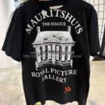 フェルメール《真珠の耳飾りの少女》誕生360周年Tシャツ-QR-T007-コムデギャルソン限定版