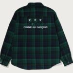 コムデギャルソン大阪 X BAPE®︎ フランネルシャツ