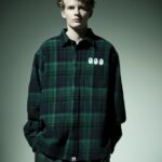 コムデギャルソン大阪 X BAPE®︎ フランネルシャツ
