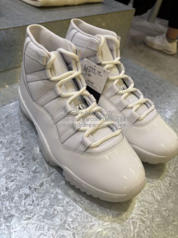 コムデギャルソンオムプリュス × ナイキ Air Jordan 11-エア ジョーダン 11-白-26AW