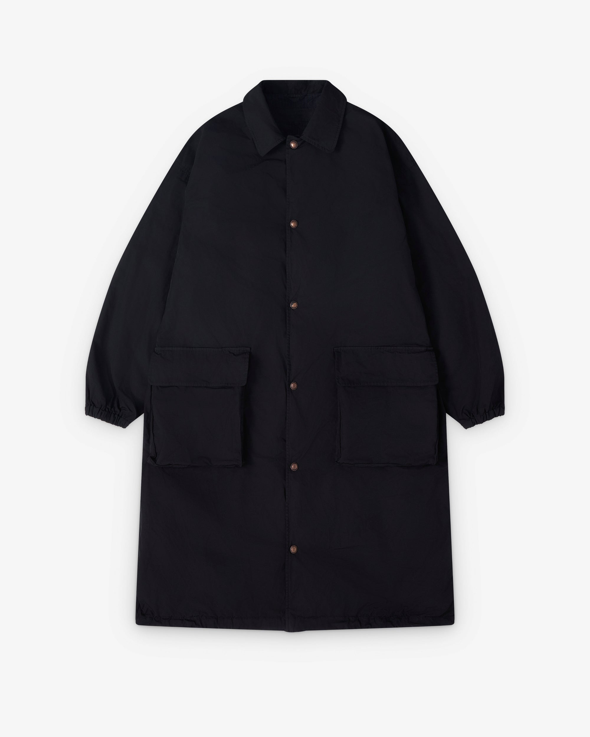 コムデギャルソンオム エステルオックス製品染めコート-26AW