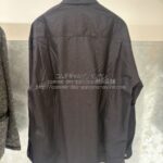 コムデギャルソンオム ウール縮絨×コットン ブラウス-26AW